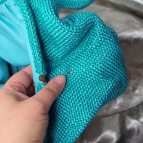 Vintage JR Canada handbag in teal - Picture 10 of 10